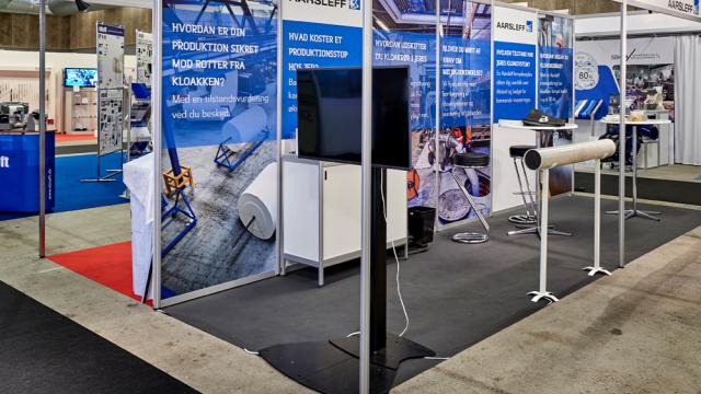Stand example of ready-to-use stand
