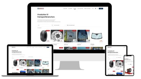 Viewing transportscandinavia.com across devices