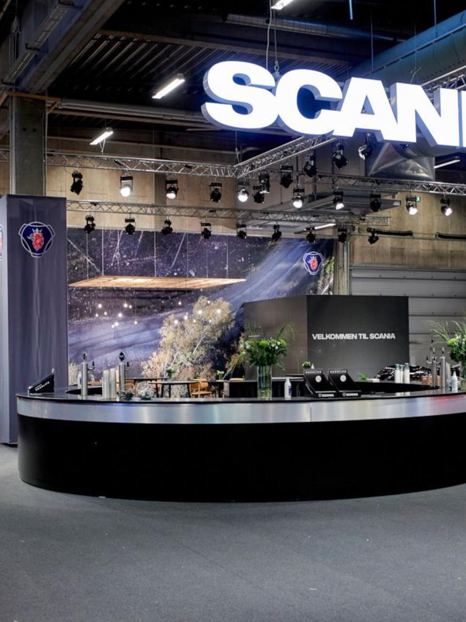 Example on a stand at the transport fair